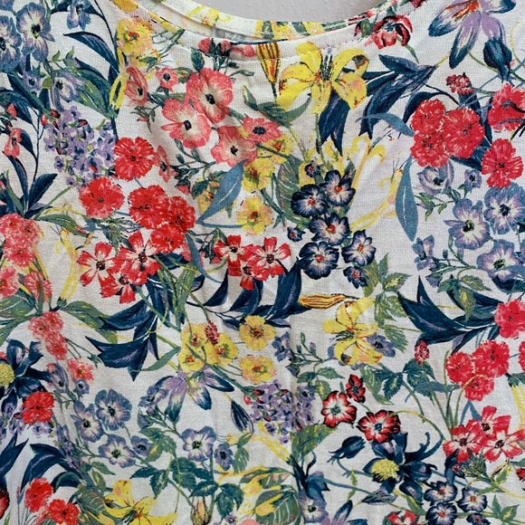 Floral H&M tank top medium - Picture 3 of 4